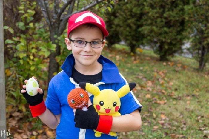 Diy ash ketchum costume