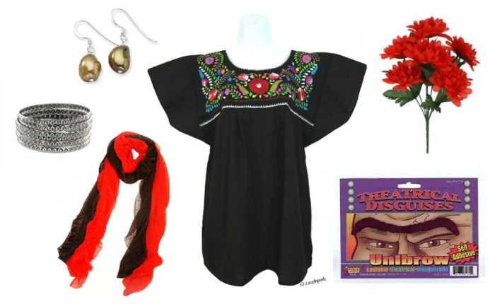 Frida kahlo diy costume