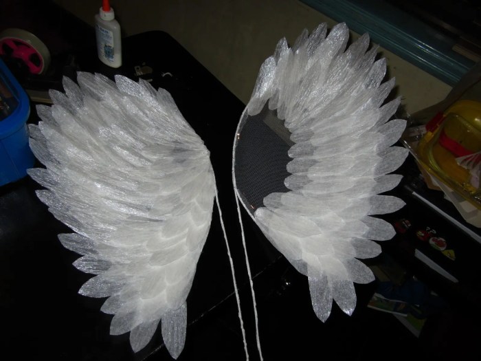 Diy angel costume wings