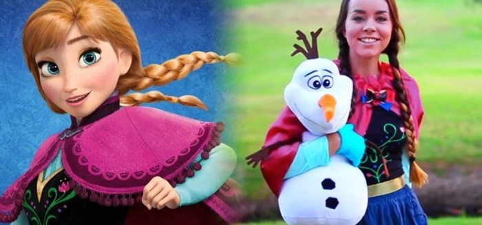 Diy anna frozen costume