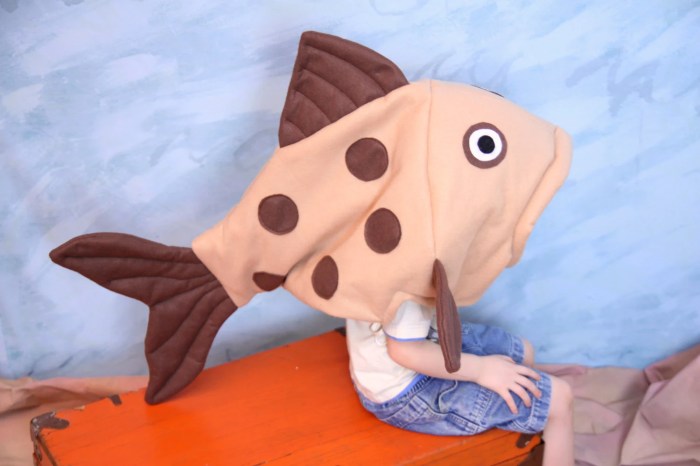 Blowfish diy puffer fish costume