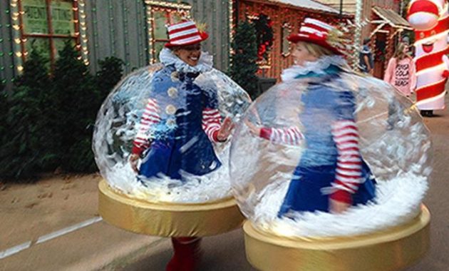 Diy snow globe costume